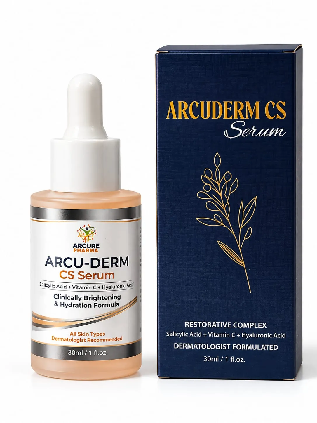 Arcu-Derm CS Serum – Restorative & Hydrating Skin Serum